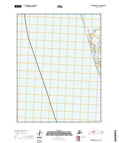 2018 Map of Kuskokwim Bay A-1 NE, 2018 Print