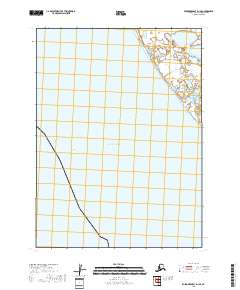 USGS Topographic Map – Kuskokwim Bay D-1 SE