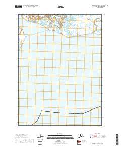 USGS Topographic Map – Kuskokwim Bay D-2 NW
