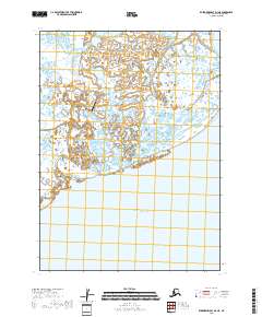 USGS Topographic Map – Kuskokwim Bay D-3 NE