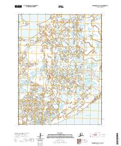 2020 Map of Kuskokwim Bay D-3 NW, 2020 Print