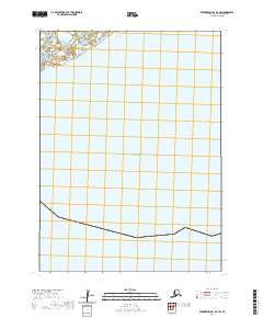 2020 Map of Kuskokwim Bay D-3 SW, 2020 Print