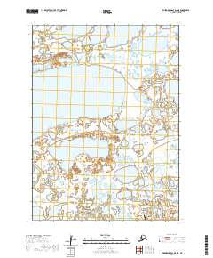 USGS Topographic Map – Kuskokwim Bay D-4 NE