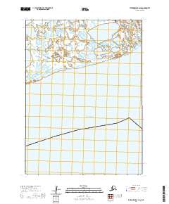 USGS Topographic Map – Kuskokwim Bay D-4 SE