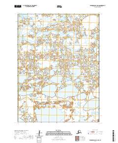 USGS Topographic Map – Kuskokwim Bay D-5 NW