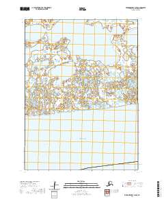 USGS Topographic Map – Kuskokwim Bay D-5 SE
