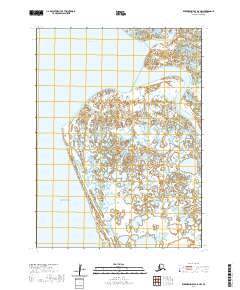 USGS Topographic Map – Kuskokwim Bay D-6 NW