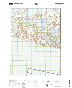 USGS Topographic Map – Kuskokwim Bay D-6 SE