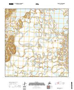 2018 Map of Kwiguk A-1 NW, 2018 Print