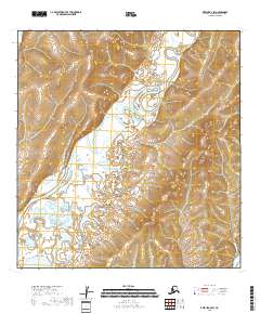 2018 Map of Kwiguk A-2 SW, 2018 Print