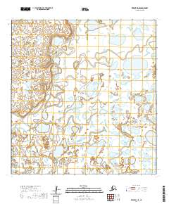 2020 Map of Kwiguk A-5 SE, 2020 Print