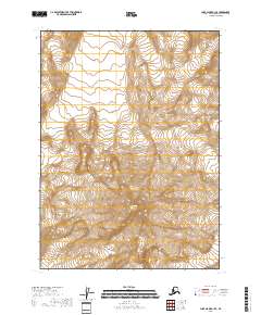 USGS Topographic Map – Lake Clark A-1 SE