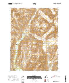 USGS Topographic Map – Lake Clark A-1 SW