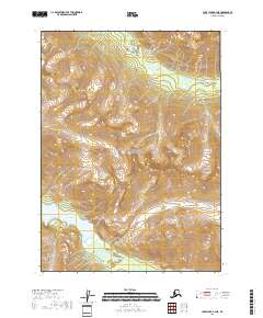 USGS Topographic Map – Lake Clark A-3 NE