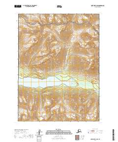2020 Map of Lake Clark A-3 SW, 2020 Print