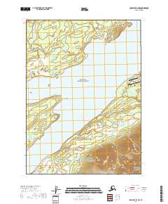 USGS Topographic Map – Lake Clark A-4 NW