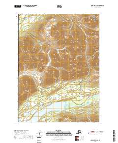 USGS Topographic Map – Lake Clark A-4 SW