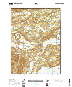 USGS Topographic Map – Lake Clark A-5 NE
