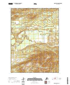 2018 Map of Lake Clark A-5 NW, 2018 Print