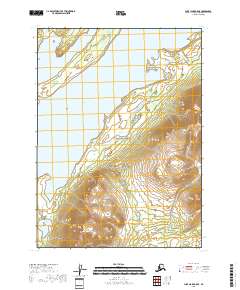 USGS Topographic Map – Lake Clark A-5 SE