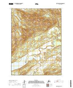 USGS Topographic Map – Lake Clark A-6 NE