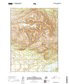 2019 Map of Lake Clark A-6 NW, 2019 Print