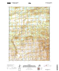 USGS Topographic Map – Lake Clark A-6 SE