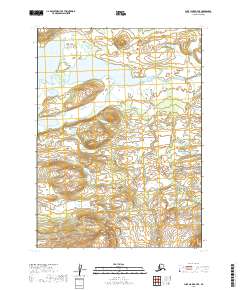 USGS Topographic Map – Lake Clark A-7 SE