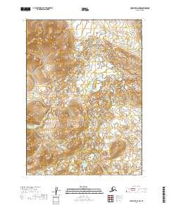 2019 Map of Lake Clark A-8 NW, 2019 Print