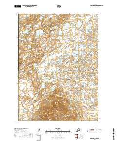2019 Map of Lake Clark A-8 SW, 2019 Print