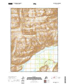 2018 Map of Lake Clark B-1 SE, 2018 Print