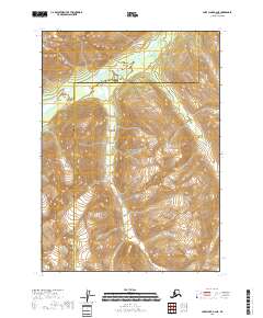 2018 Map of Lake Clark B-2 NE, 2018 Print