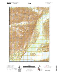 USGS Topographic Map – Lake Clark B-3 NE