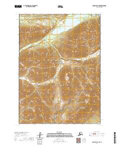 USGS Topographic Map – Lake Clark B-3 NW