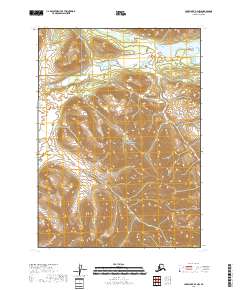 USGS Topographic Map – Lake Clark B-4 NW