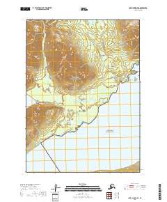 USGS Topographic Map – Lake Clark B-4 SE