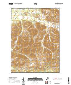 2018 Map of Lake Clark B-5 SW, 2018 Print