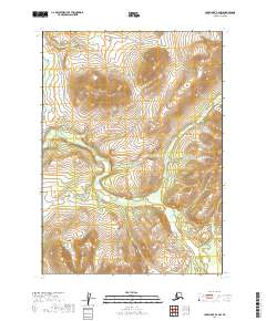 2019 Map of Lake Clark B-6 NW, 2019 Print