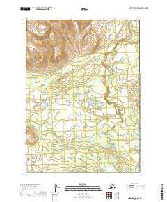 USGS Topographic Map – Lake Clark B-6 SW