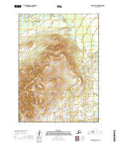 USGS Topographic Map – Lake Clark B-7 NW