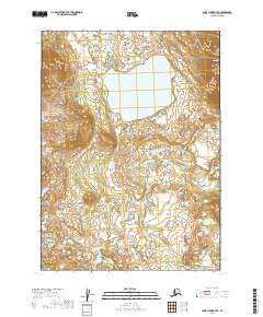 USGS Topographic Map – Lake Clark B-7 SE