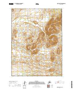 2019 Map of Lake Clark B-7 SW, 2019 Print