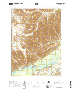 2019 Map of Lake Clark B-8 NW, 2019 Print