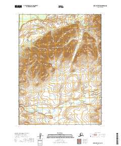 2019 Map of Lake Clark B-8 SW, 2019 Print