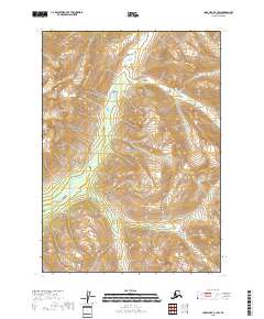 2018 Map of Lake Clark C-1 SW, 2018 Print