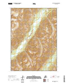 2018 Map of Lake Clark C-2 SE, 2018 Print