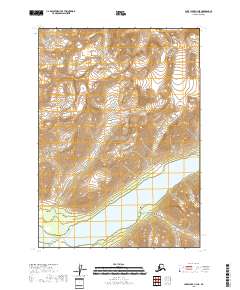 USGS Topographic Map – Lake Clark C-3 NE