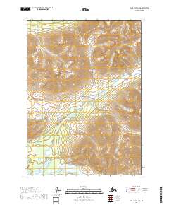USGS Topographic Map – Lake Clark C-3 SE