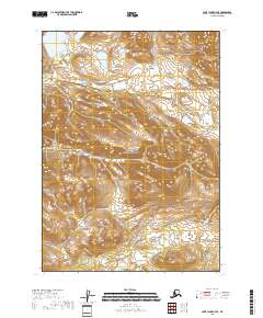 2018 Map of Lake Clark C-4 SE, 2018 Print