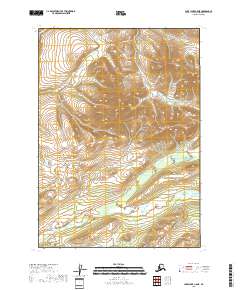 USGS Topographic Map – Lake Clark C-5 NE